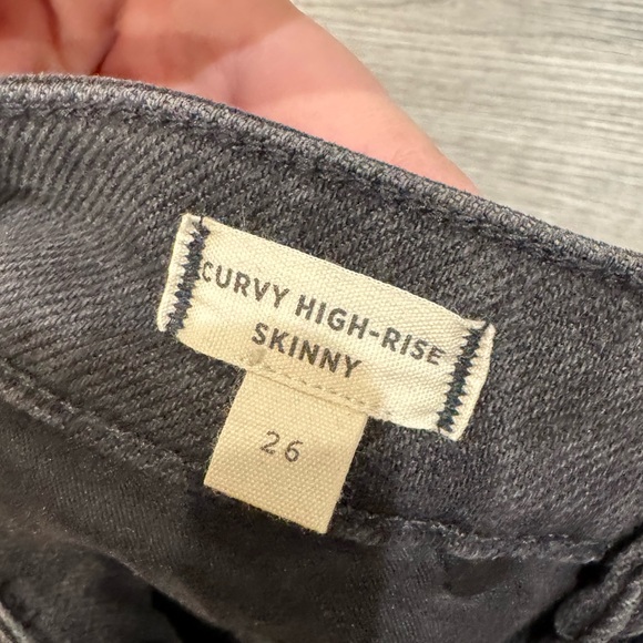 Madewell Curvy High-Rise Skinny Jeans size 26 - Picture 3 of 9